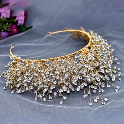 Accessoire pour Mariage Cheveux Luxe Maria fête prestigieuse