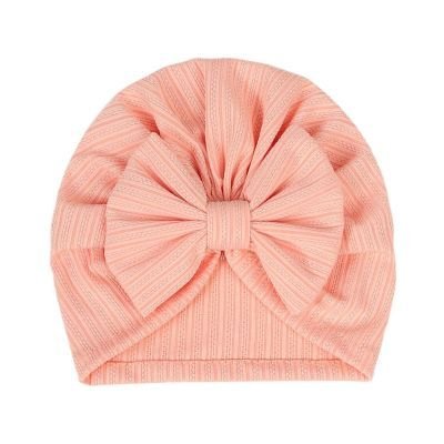 Bandeau bébé fille - bonnet Nministeriel, Couleurs de saison - Cheveux ponpon