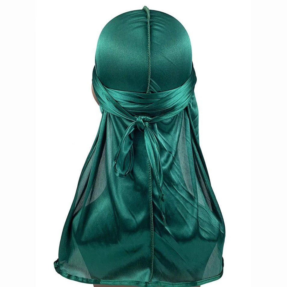 Durag Rag | Pour Homme en Satin de Soie Syntetique 4pcsCheveux ponpon