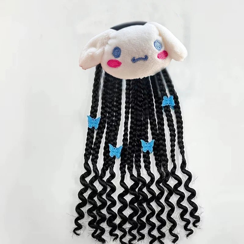 Elastique en Cheveux pour fillette en peluche chien