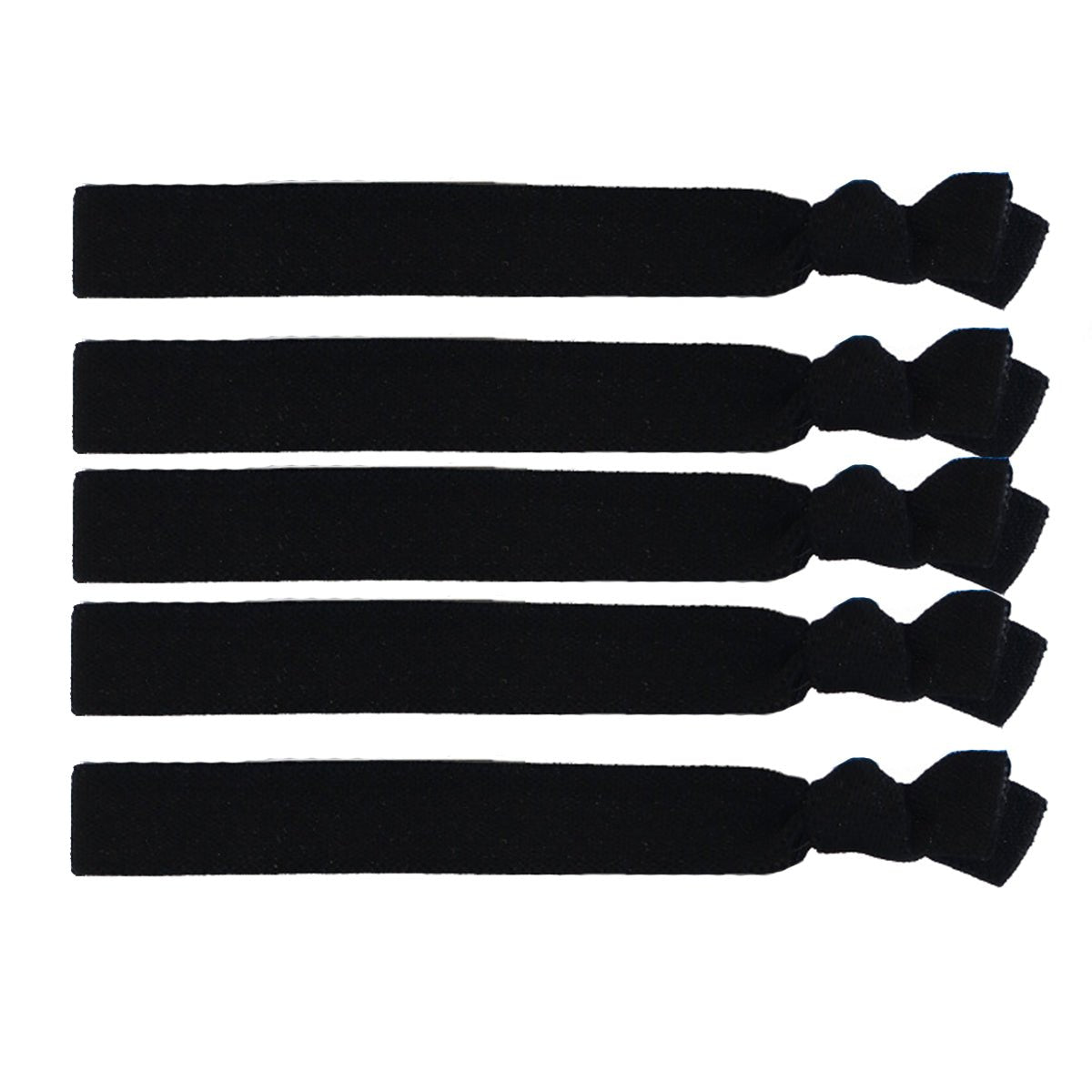 ELASTIQUE POUR CHEVEUX HOMME Noir 5 pièces sport dérangeant