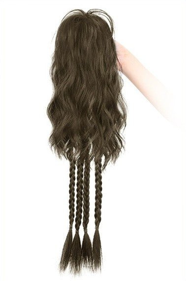 Postiche Chignon Ă Pince Crabe| Volume, Express femme marron, chic, ponytail, tresse