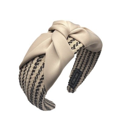 SERRE TETE POUR FEMME chic Cheveux ponpon