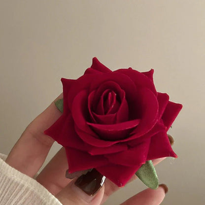 PINCE A CHEVEUX | RoseFlower™ - Rouge représentation de la variante.