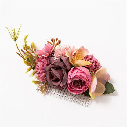 ACCESSOIRE CHEVEUX MARIAGE CHAMPETRE | FLEURRETTE™ - Cheveux ponpon