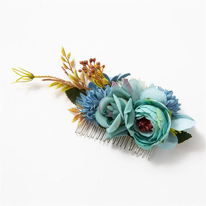 ACCESSOIRE CHEVEUX MARIAGE CHAMPETRE | FLEURRETTE™ - Cheveux ponpon