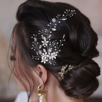 ACCESSOIRE CHEVEUX MARIAGE I REINEDARGENT™ - Cheveux ponpon