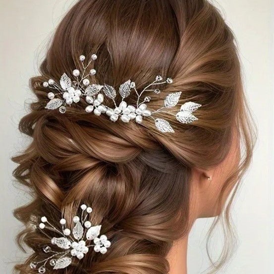 ACCESSOIRE CHEVEUX MARIAGE | ROCIGNOL™ - Cheveux ponpon