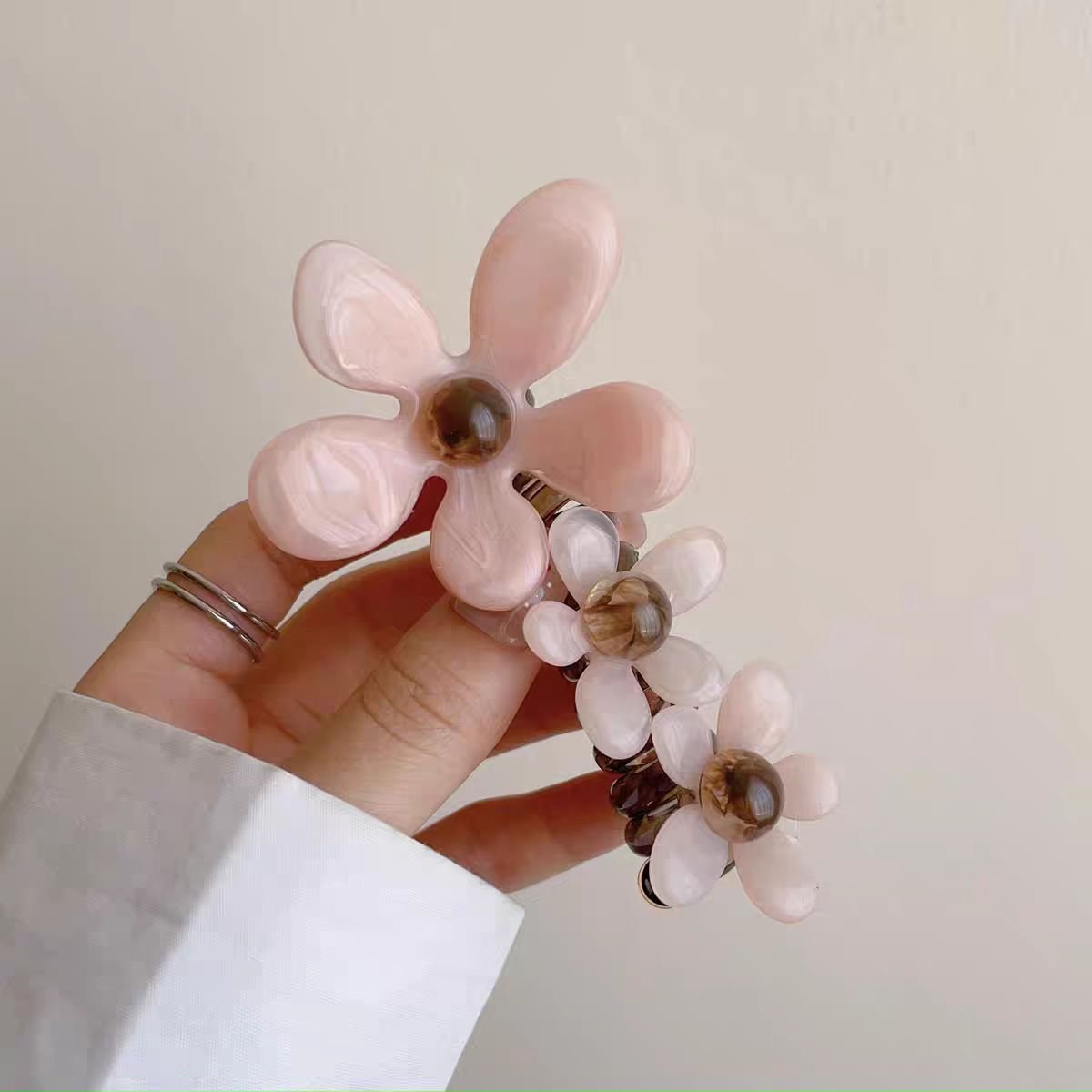 ACCESSOIRES CHEVEUX | FLEURRETTE™ en spiral - Cheveux ponpon