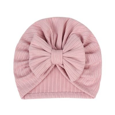Bandeau bébé fille - bonnet Nministeriel, Couleurs de saison - Cheveux ponpon