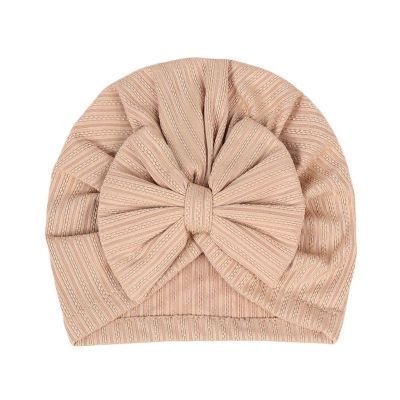 Bandeau bébé fille - bonnet Nministeriel, Couleurs de saison - Cheveux ponpon