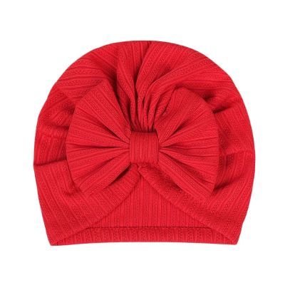 Bandeau bébé fille - bonnet Nministeriel, Couleurs de saison - Cheveux ponpon