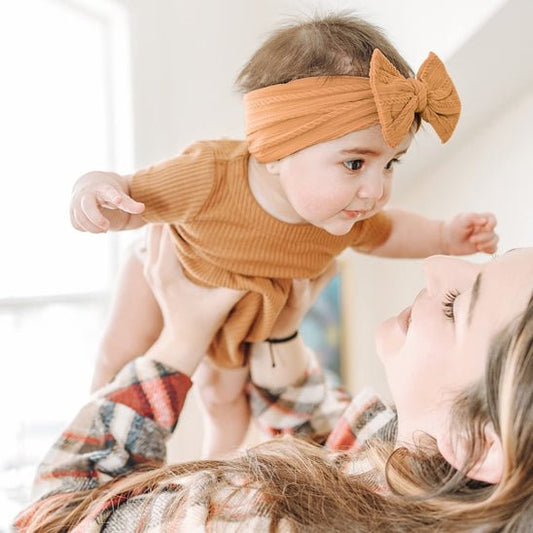 Bandeau bébé fille | cheveuxponpon™ ensemble de 5 pièces - Cheveux ponpon
