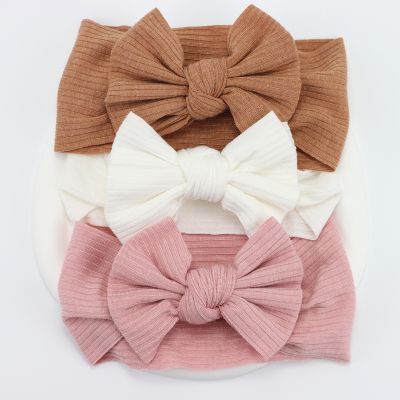 Bandeau bébé fille - noeudo™ 3 pièces - Cheveux ponpon