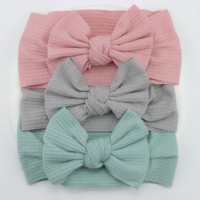 Bandeau bébé fille - noeudo™ 3 pièces - Cheveux ponpon