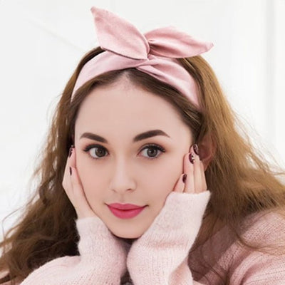 BANDEAU CHEVEUX FEMME | CHOUCHOU FLEURI - Cheveux ponpon