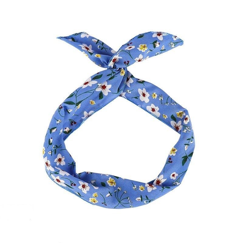BANDEAU CHEVEUX FEMME | CHOUCHOU FLEURI - Cheveux ponpon