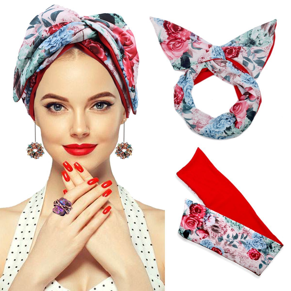 BANDEAU CHEVEUX FEMME | MIRANDA - Cheveux ponpon