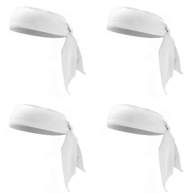 Bandeaucheveuxhommerespirantblanc
