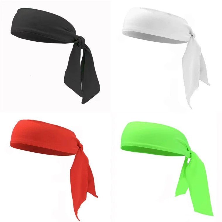 Bandeau cheveux homme pour cheveux boucles respirant lot de 4rouge