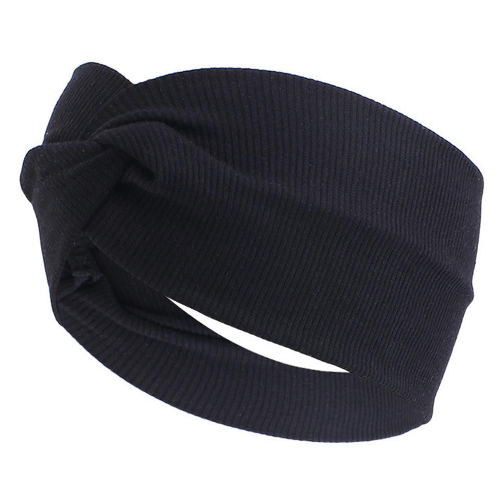 BANDEAU CHEVEUX | JOYS À NŒUD TURBAN à Teinte Forte - Cheveux ponpon