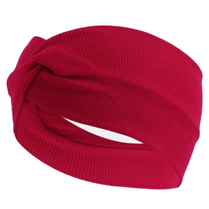 BANDEAU CHEVEUX | JOYS À NŒUD TURBAN à Teinte Forte - Cheveux ponpon