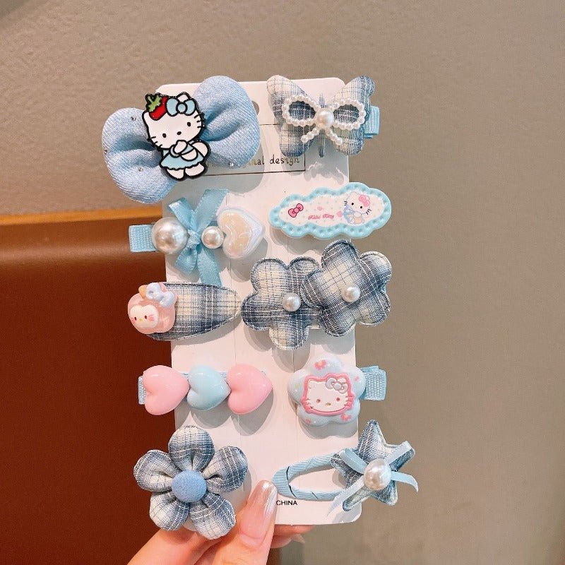 BARRETTE À CHEVEUX anti-glisse | SOCUTE rigollot différente petite filles mignon jolie école