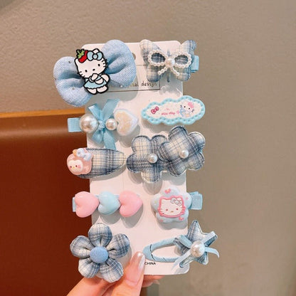 BARRETTE À CHEVEUX anti-glisse | SOCUTE rigollot différente petite filles mignon jolie école