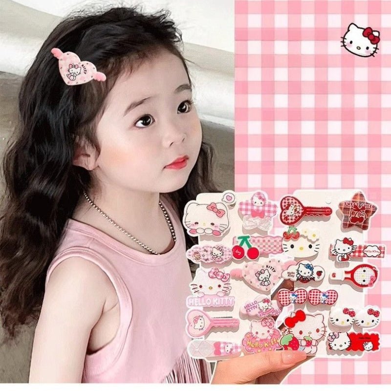 BARRETTE À CHEVEUX anti-glisse | SOCUTE rigollot différentes petites filles mignonnes jolies ecole