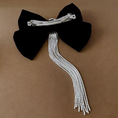 BARRETTE CHEVEUX noel FEMME CHIC | EMMALOVE rouge femme fille noir