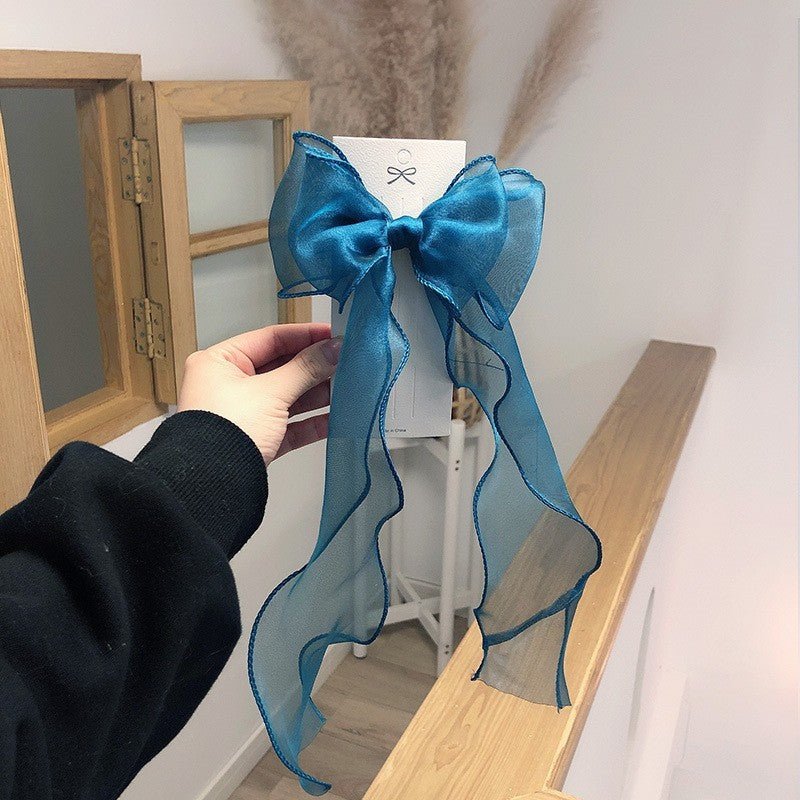 Barrette Cheveux Noeud Papillon | ÉléganceCheveux ponpon