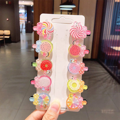 BARRETTES CHEVEUX | LOLLIPOP pour petite fille