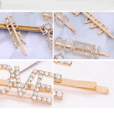 Bobbypins Diamant Parlant systeme fermeture heaven Happy