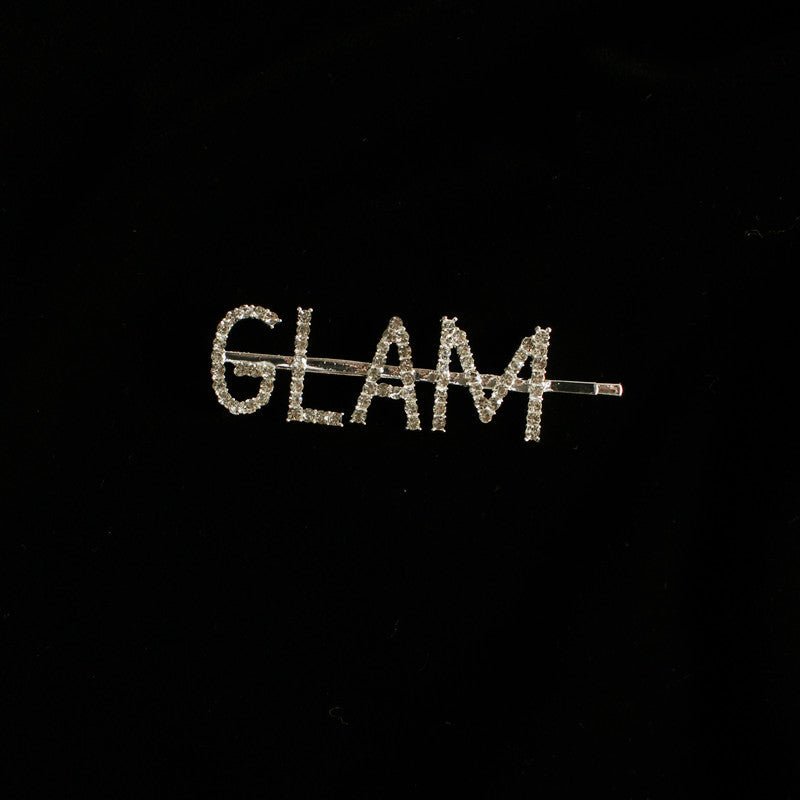 Bobbypins Diamant Parlant cheveux femme GLAM or