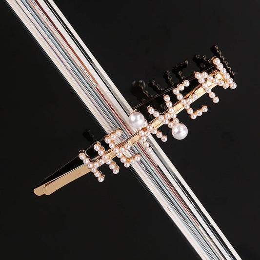 Bobbypins Diamant Parlant HEAVEN a perle