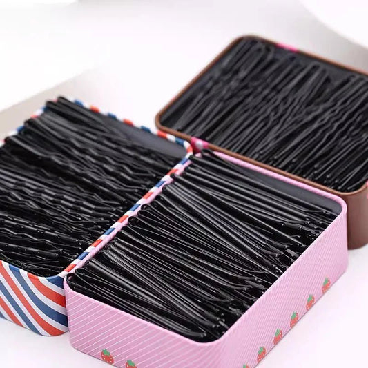 BobbyPins™ - Noir - Cheveux ponpon