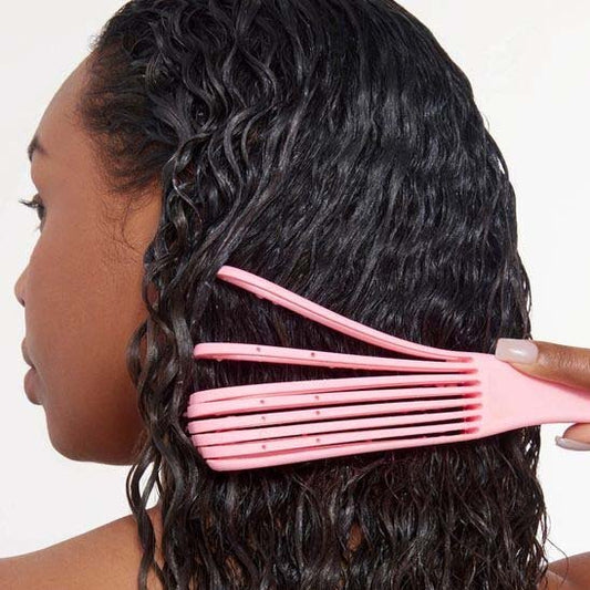Brosse à cheveux femme, mouiller, bain, démelant,bourcle, frisotie, long cheveux