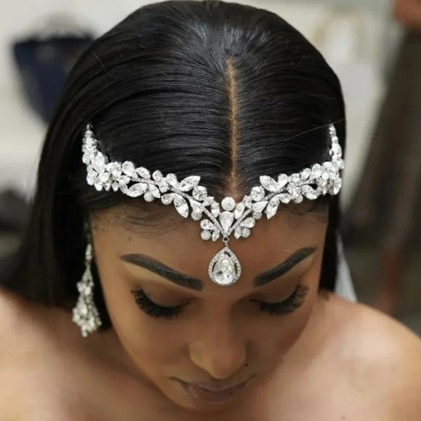 couronne mariage luxe cheveux femme bandeau strass diaderme bandeau mariee honneur