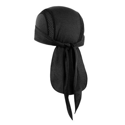 Durag - Courte Queue à Maille Respirant pour ete velo noir