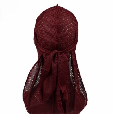 Durag - Respirant d'ete Maron turban bandeau fomme femme sport anti-transpirant