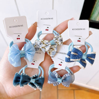 elastique pour cheveux bebe minette doux bloui fillette chouchou