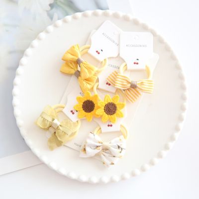 elastique pour cheveux bebe minette doux enfant