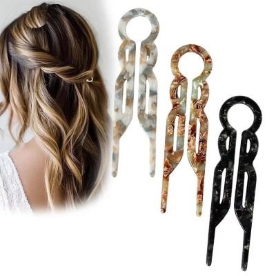 EPINGLE À CHEVEUX | Bonhomme - ensemble de 3 pièces - Cheveux ponpon