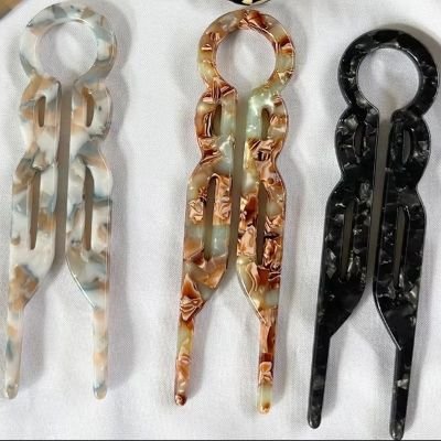 EPINGLE À CHEVEUX | Bonhomme - ensemble de 3 pièces - Cheveux ponpon