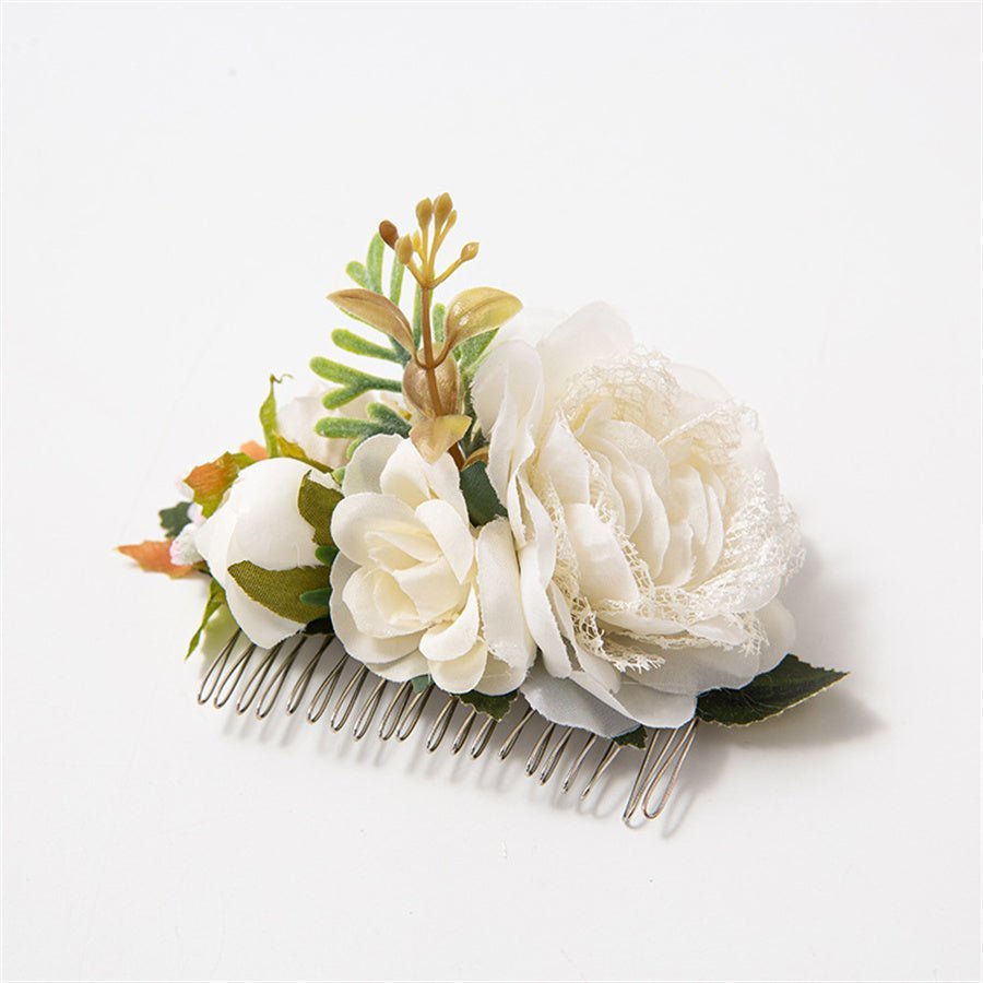 PEIGNE À CHEVEUX MARIAGE | PRINCESSE - Cheveux ponpon