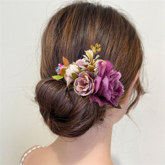 PEIGNE À CHEVEUX MARIAGE | PRINCESSE - Cheveux ponpon