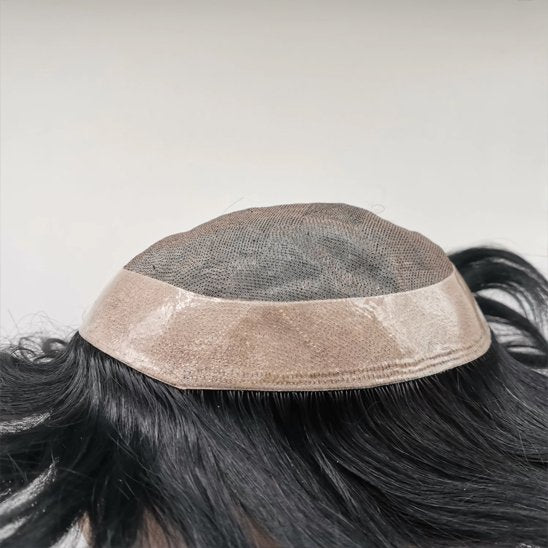 perruque homme, Postiche homme cheveux naturels