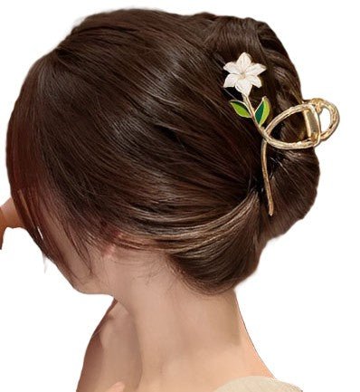 PINCE À CHEVEUX | FLERRETTE™ fleur Rose