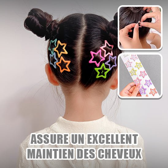 Pince Cheveux Multiétoilé™ - Cheveux ponpon