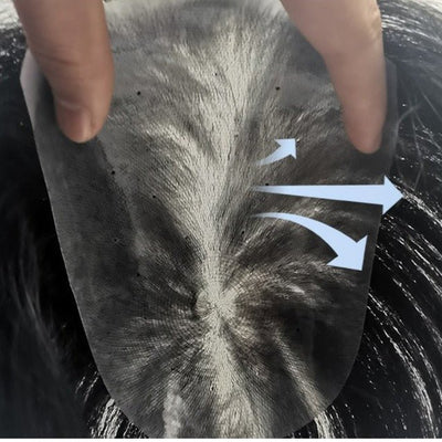 Postiche Homme Cheveux Naturels | Prothése Capillaire Biofilm Ultra - FineCheveux ponpon